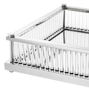 Tava design LUX Cora Rectangular, nickel 111642 HZ - Img 3