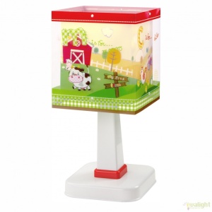 Veioza camera copii cu imagini imprimate, My Little Farm 64401 DB