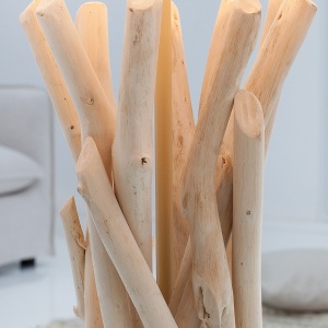 Veioza deosebita / Lampa de masa cu design rustic Treibholz Cara A-38154 VC 49434 universul-luminii.ro