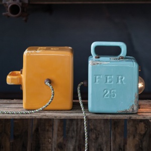 Veioza design retro realizat manual din ceramica INDUSTRIAL 216694 universul-luminii.ro