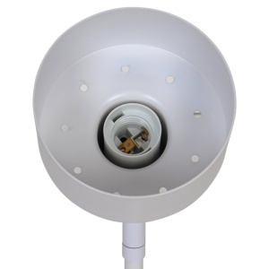 Veioza/ Lampa cu clips/ clema de birou Matis alb 244134 universul-luminii.ro