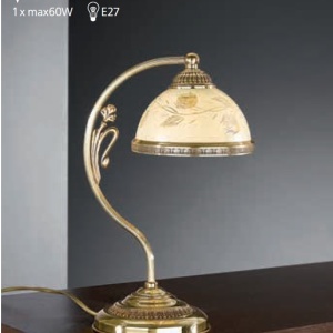 Veioza, Lampa de masa clasica realizata manual 6308 107224 universul-luminii.ro