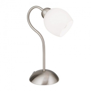 Veioza / Lampa de masa clasica Tulpo LA 4-1098/1 satin OR