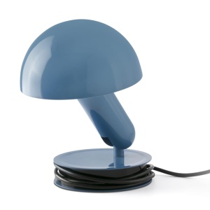 Veioza/Lampa de masa cu clips BELA albastra