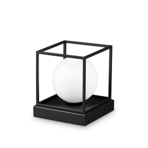 Veioza/Lampa de masa design decorativ Lingotto tl1 big negru