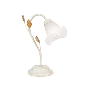 Veioza/Lampa de masa design elegant SISI ivory-gold 156764 universul-luminii.ro