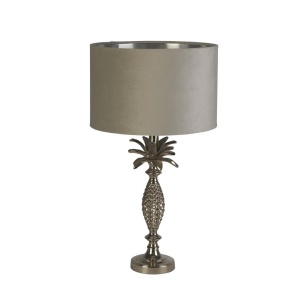 Veioza/Lampa de masa design lux elegant Belle argintiu/gri 148964 universul-luminii.ro