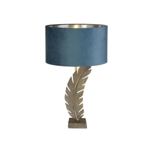 Veioza/Lampa de masa design lux elegant Belle argintiu/velvet
