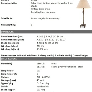Veioza, Lampa de masa design LUX Santoro 212024 universul-luminii.ro