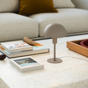 Veioza, lampa de masa design minimalist scandinav Ellen Mini Light brown 220824 universul-luminii.ro