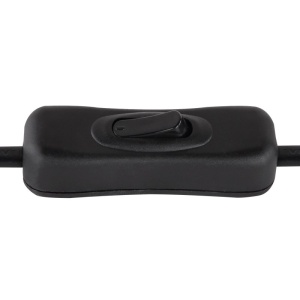 Veioza, lampa de masa design modern Blacky I negru mat, alama 210474 universul-luminii.ro