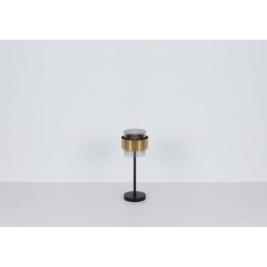 Veioza, lampa de masa design modern MILLEY negru, auriu 210504 universul-luminii.ro