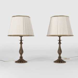 Veioza, Lampa de masa din alama stil clasic Petalo - Img 2