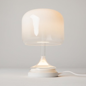 Veioza/Lampa de masa LED design modern Spirito alb