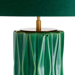 Veioza, Lampa de masa LUX, Ceramica, Verde, Amarello 69314 universul-luminii.ro