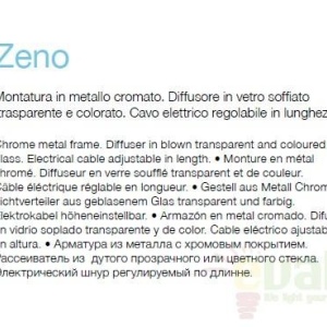 Veioza, lampa de masa moderna Zeno TL1 Rosu 088884 58254 universul-luminii.ro