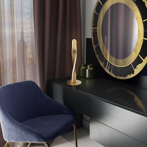 Veioza LED design modern decorativ Twist auriu 141514 universul-luminii.ro