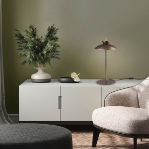 Veioza LED design modern Ion bronz - Img 2