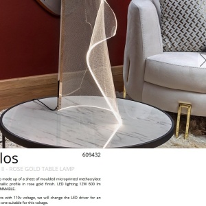 Veioza LED ultra-moderna design exclusivist Velos 184484 universul-luminii.ro