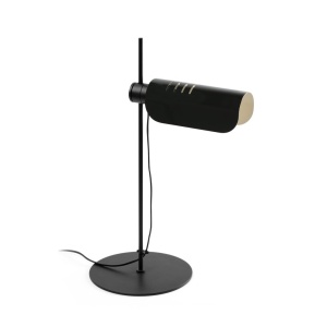 Veioza metal stil retro cu abajur ajustabil MARTINICA neagra - Img 5