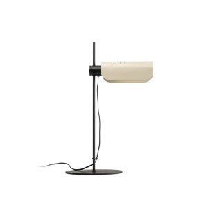 Veioza metal stil retro cu abajur ajustabil MARTINICA negru, bej - Img 4