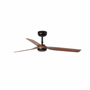 Ventilator de tavan cu telecomanda PUNT M negru/nuc