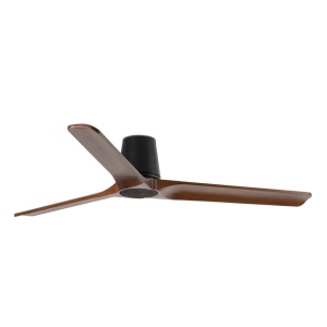 Ventilator tavan cu telecomanda HEYWOOD TUB L negru/nuc - Img 2