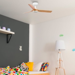 Ventilator tavan cu telecomanda MINI PUNT S alb/artar