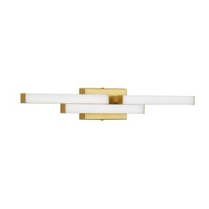 Aplica baie LED, protectie IP44, Aluminiu, Auriu, Atom, NVL-9695267