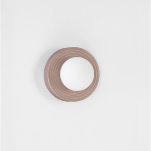 Aplica baie protectie IP44, Portelan mocha, ORBIQUE 16cm 245045 universul-luminii.ro