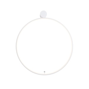 Aplica circulara LED IP44 diametru 60cm Visual alb - Img 3