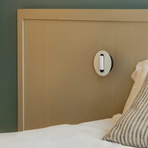 Aplica cu reader LED directionabil stil minimalist TIMIT alb - Img 2