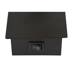 Aplica cu spot directionabil design modern CLAUDE negru 210655 universul-luminii.ro