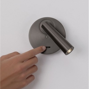 Aplica cu Spot LED directionabil stil minimalist TICO nickel, NVL-9695149 246415 universul-luminii.ro