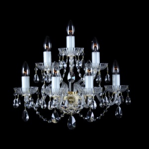 Aplica de perete 7 brate cristal Bohemia N21 006/07/1-A - Img 1