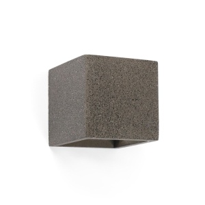 Aplica de perete ambientala design minimalist KAMEN gri 63312