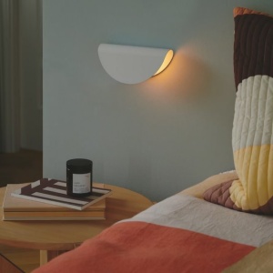 Aplica de perete ambientala design nordic Model 2110 alba - Img 2