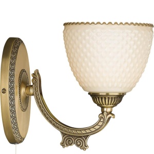 Aplica de perete clasica din alama design italian 7055 107725 universul-luminii.ro