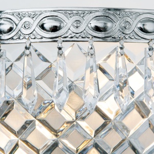 Aplica de perete cristal SCHOLER, EMPIRE CRYSTAL antique silver - Img 3