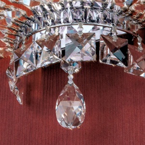 Aplica de perete cristal Swarovski AMBASSADOR crom, 4, universul-luminii.ro