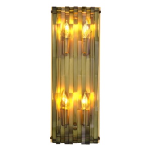 Aplica de perete cu aspect arhitectural Nuvola L alama antic/ verde 104005 universul-luminii.ro