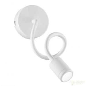 Aplica de perete cu brat flexibil, finisaj alb, LED FOCUS AP1 097183