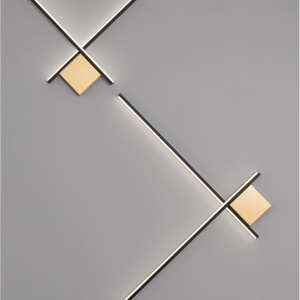 Aplica de perete cu lumina ambientala LED Cross 50cm 228945 universul-luminii.ro