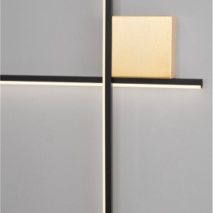 Aplica de perete cu lumina ambientala LED Cross 80cm 148285 universul-luminii.ro