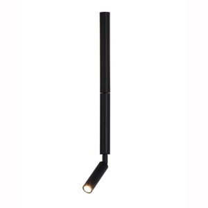 Aplica de perete cu reader LED Architect negru