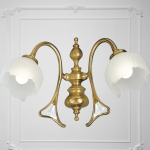 Aplica de perete design floral LUX realizata manual Liberty 162425 universul-luminii.ro