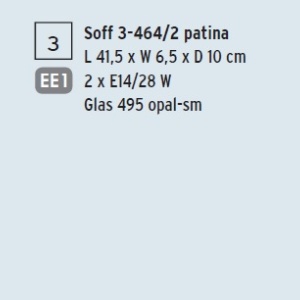 Aplica de perete design lux pentru oglinda Nostalgie 28cm crom 98725 universul-luminii.ro