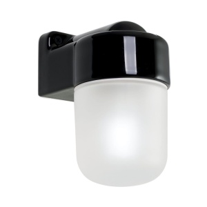 Aplica de perete design minimalist din ceramica neagra OSTIA