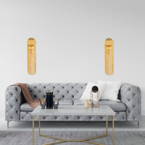 Aplica de perete design modern Chains WL auriu - Img 7