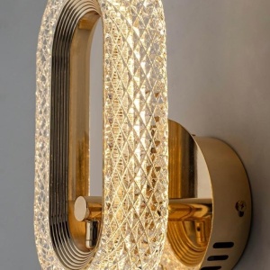 Aplica de perete design modern JEWEL auriu 229875 universul-luminii.ro